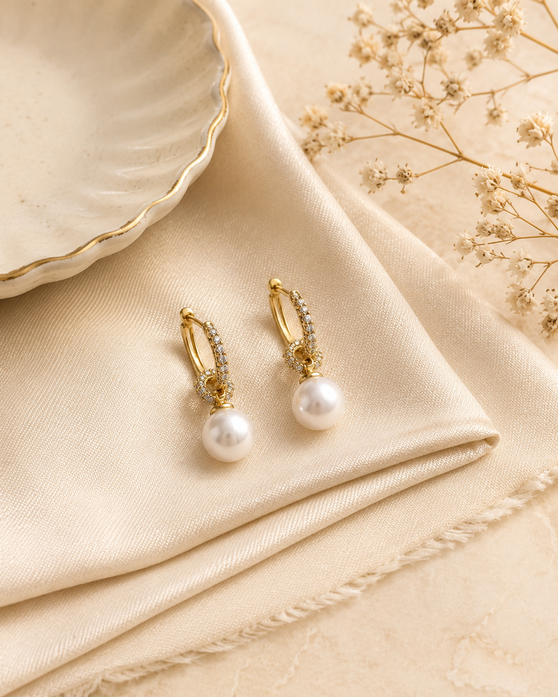Jiya Gold Pearl Drops