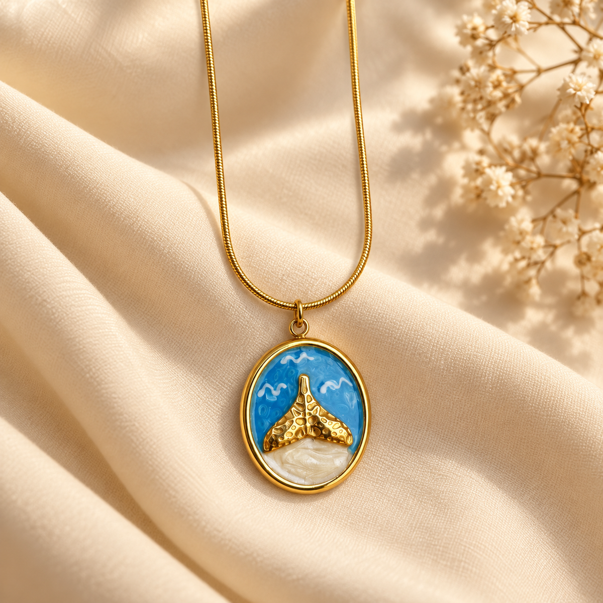 Aarini Ocean Tail Pendant