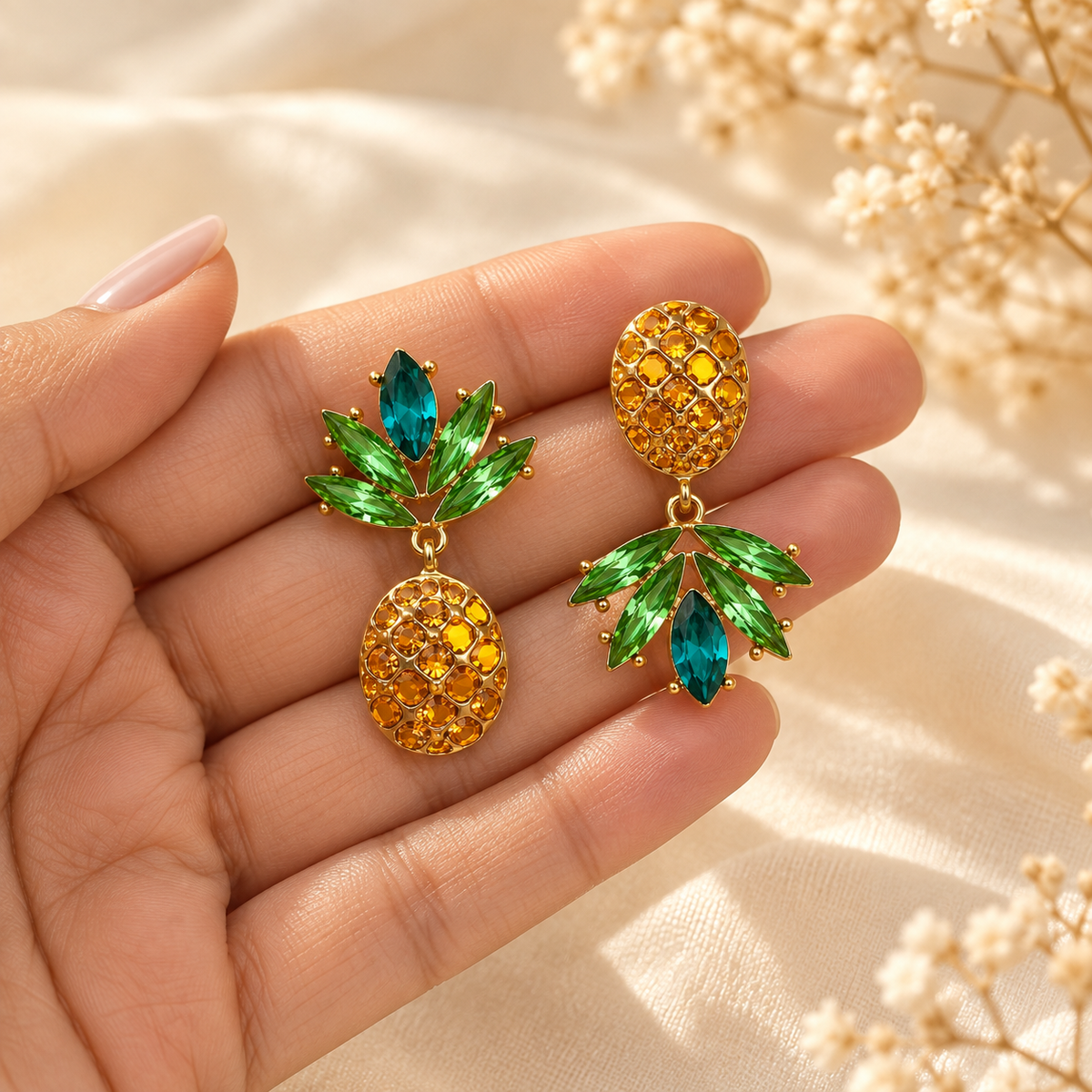 Nayara Pineapple Charm Drops