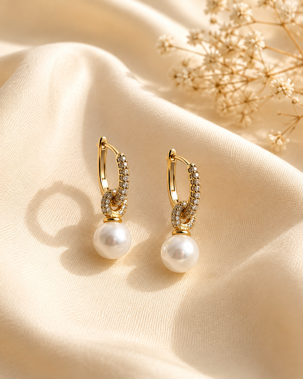Jiya Gold Pearl Drops
