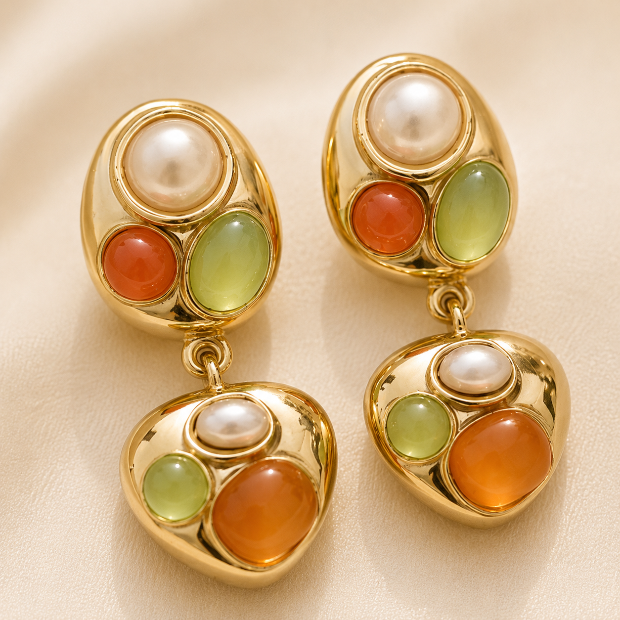 Ira Gemstone Nugget Drops
