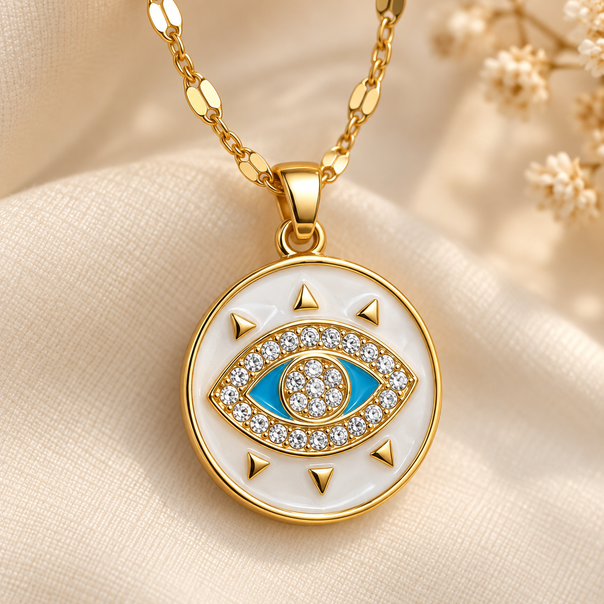Aavya Radiant Eye Pendant