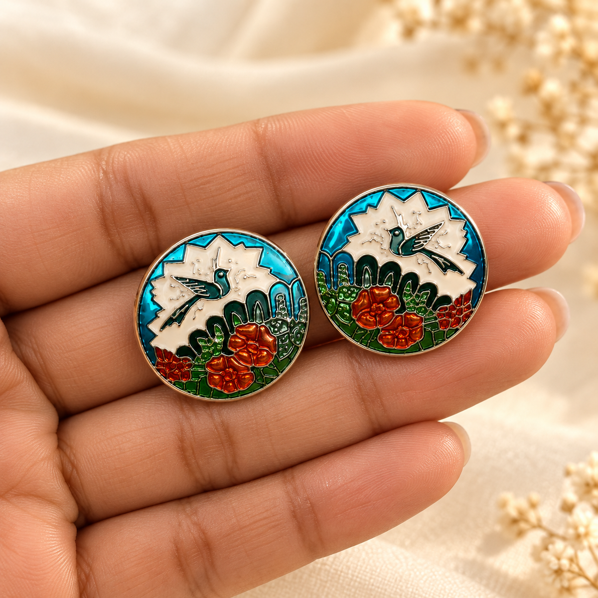Avira Garden Bird Studs