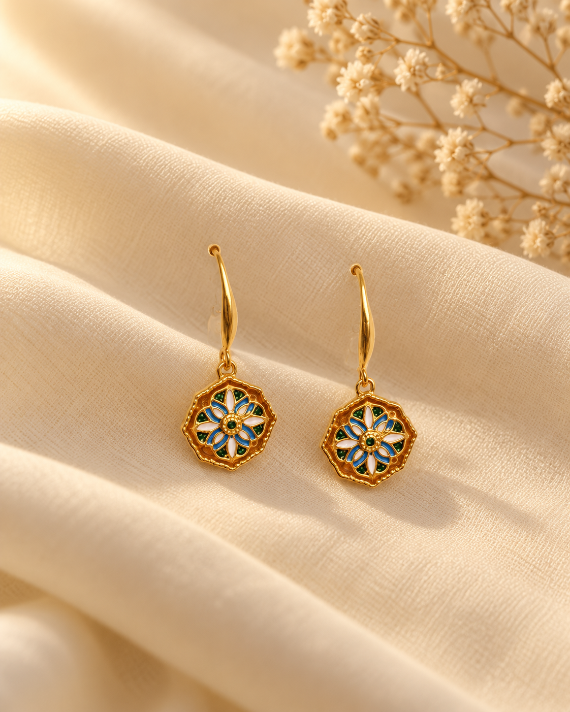 Sahira Mosaic Bloom Drops