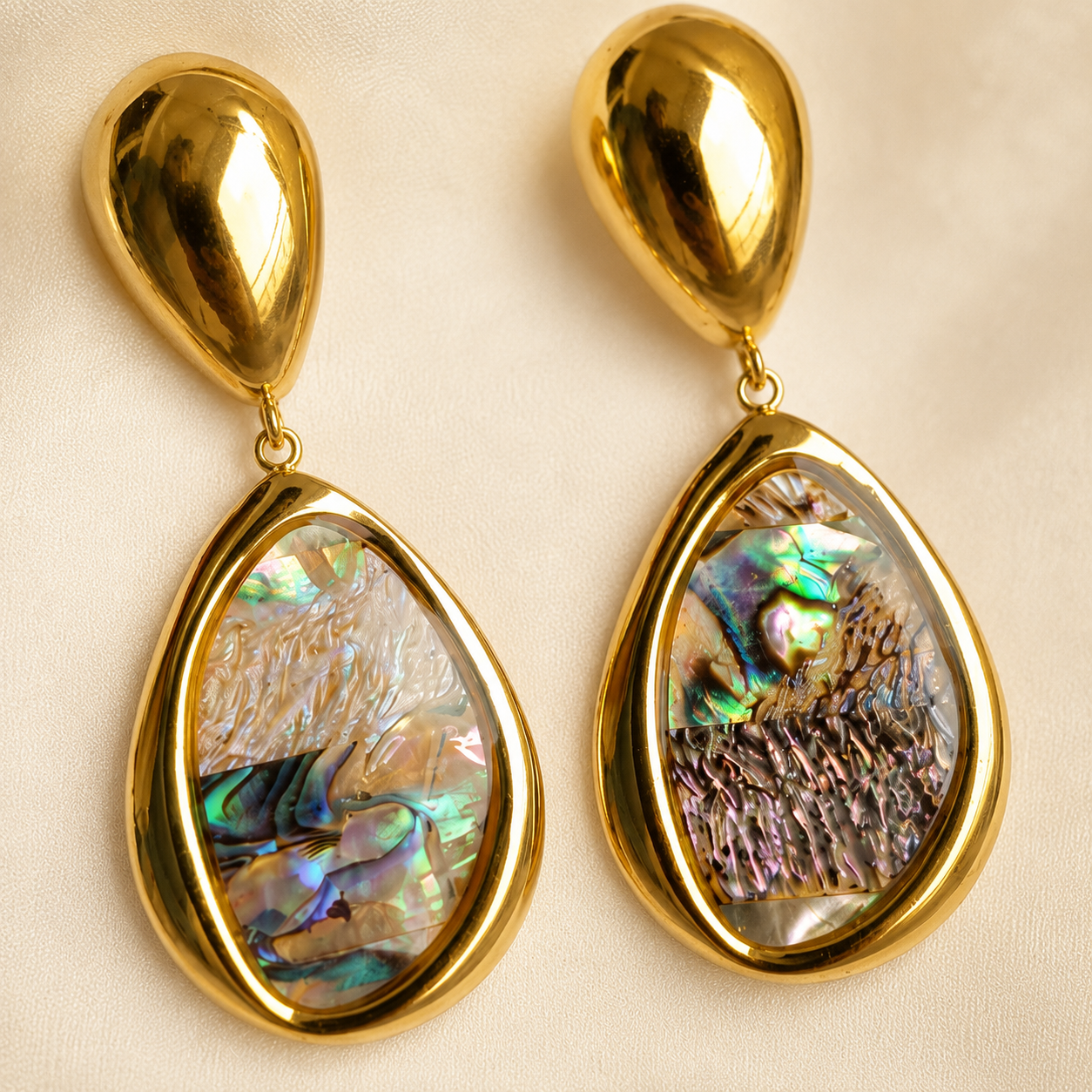 Anvi Teardrop Shell Drops