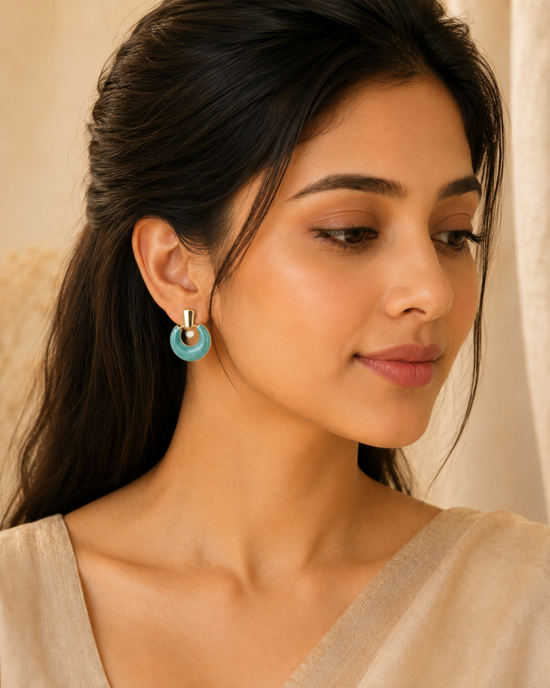 Zoha Enamel Knocker Drops