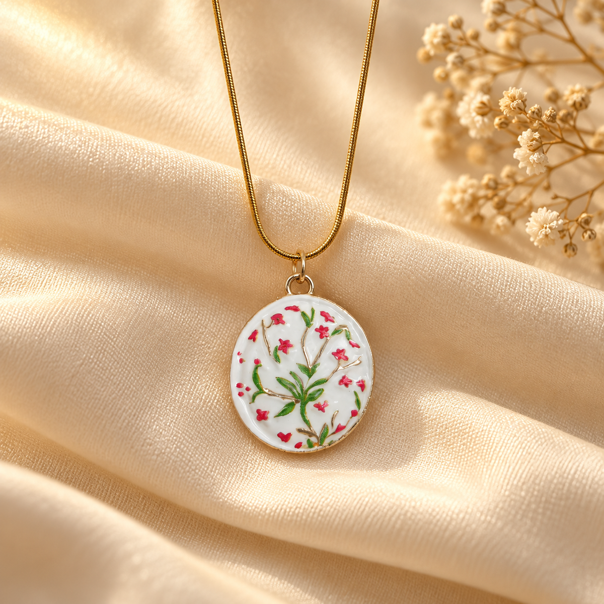 Flora Meadow Bloom Pendant