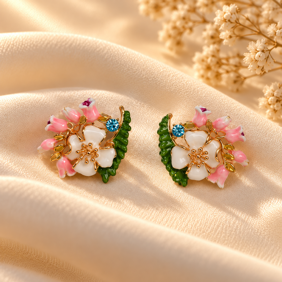 Zahira Garden Bloom Studs