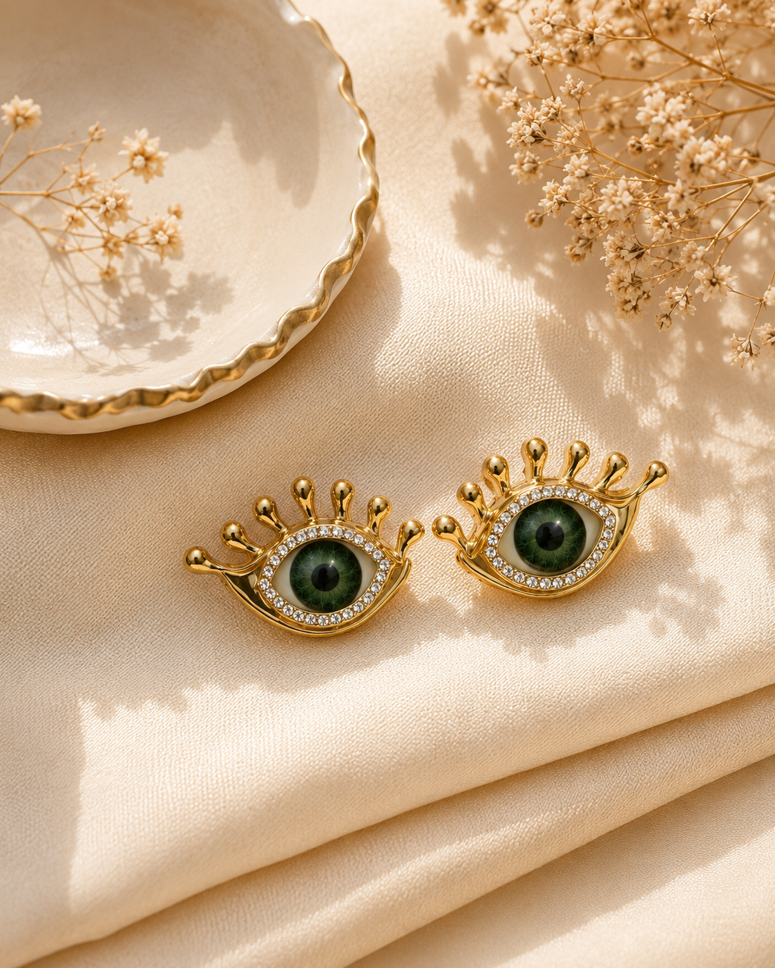 Ziva Evil-Eye Studs