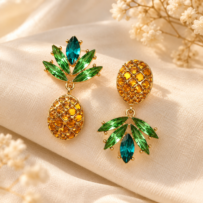 Nayara Pineapple Charm Drops