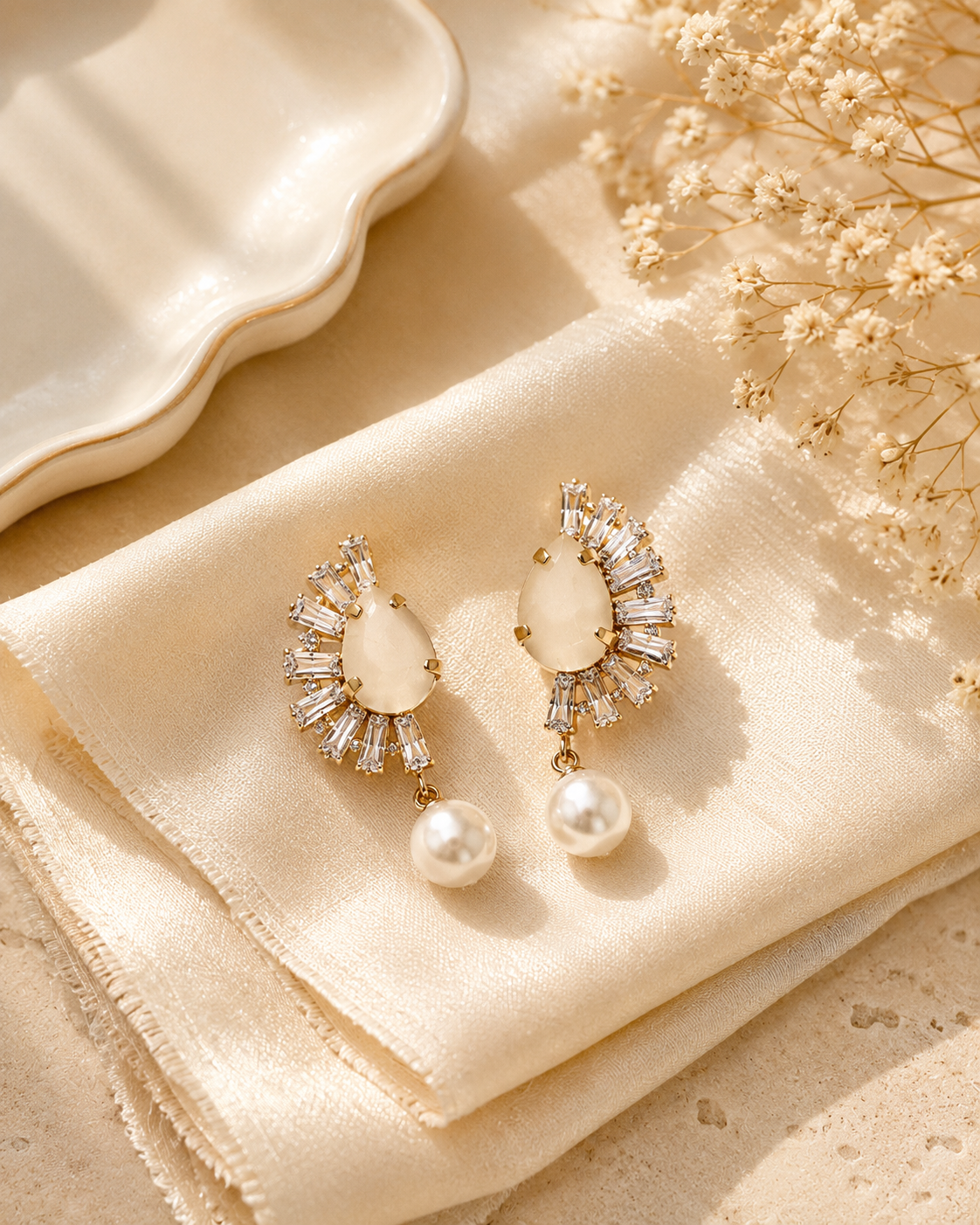 Sabah Crystal Pearl Drops