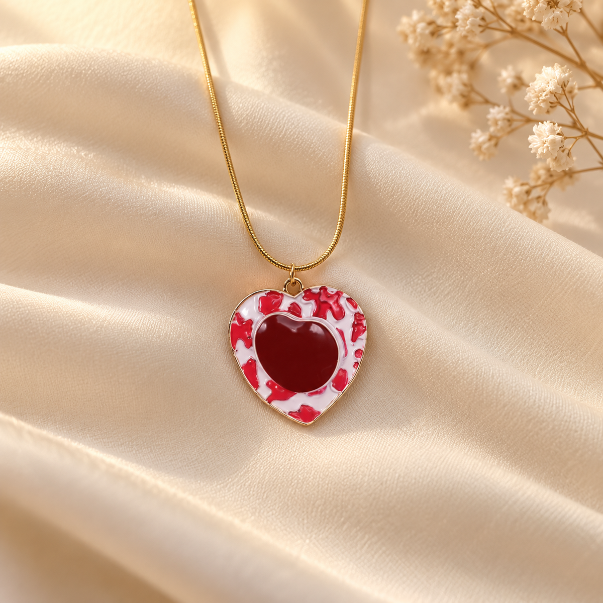 Selina Scarlet Heart Pendant