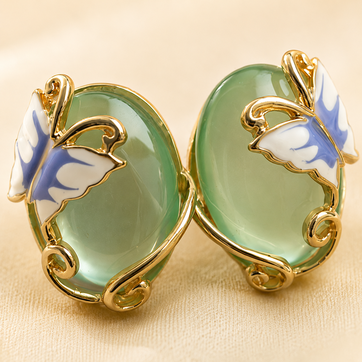 Meira Butterfly Opal Studs