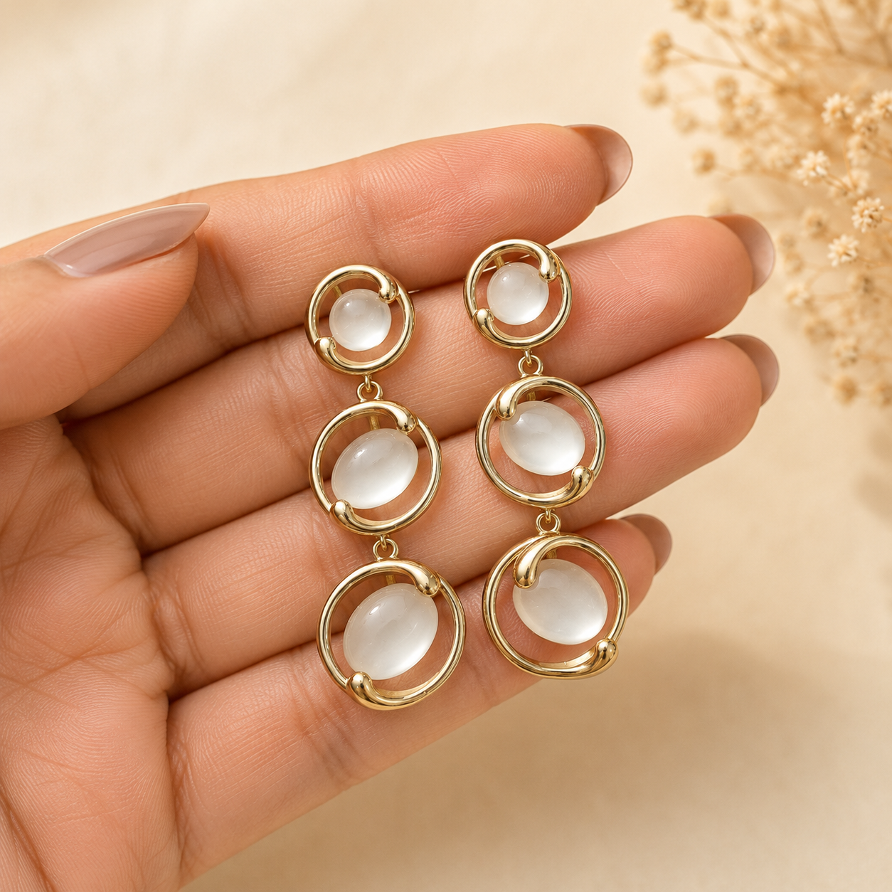 Zaina Triple Orbit Drops