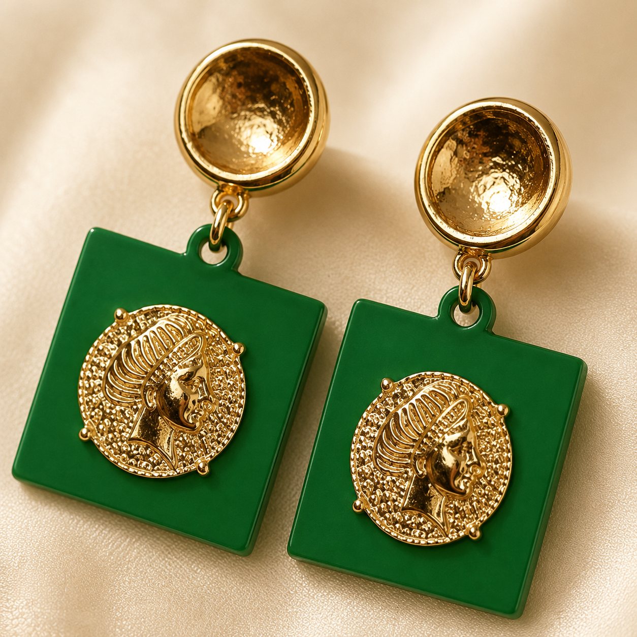 Alia Emerald Coin Drops