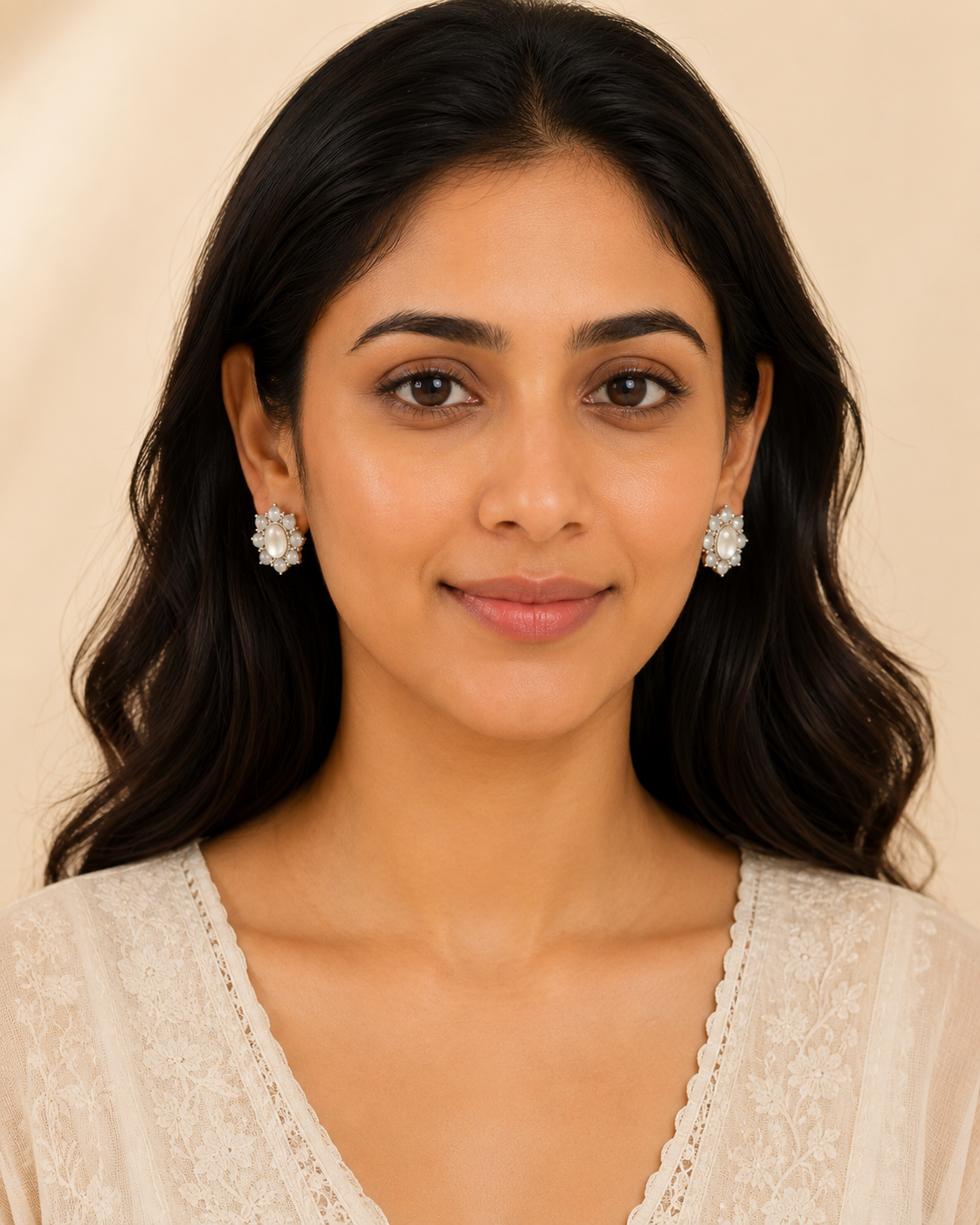 Suhana Opal Bloom Studs