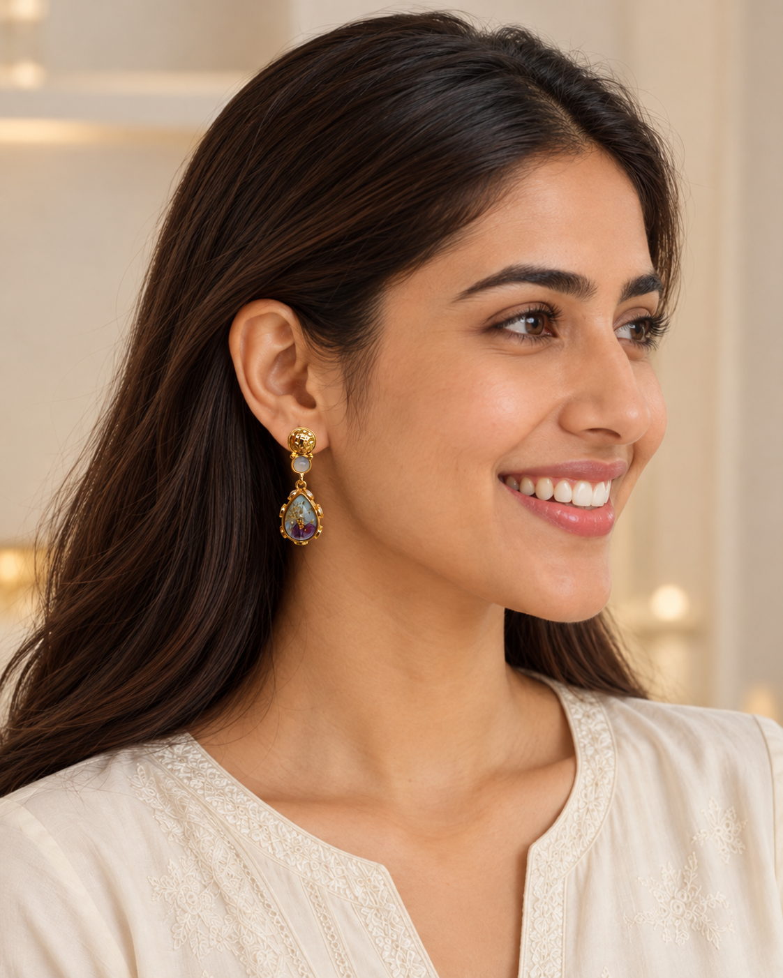 Aditi Botanical Teardrop Drops