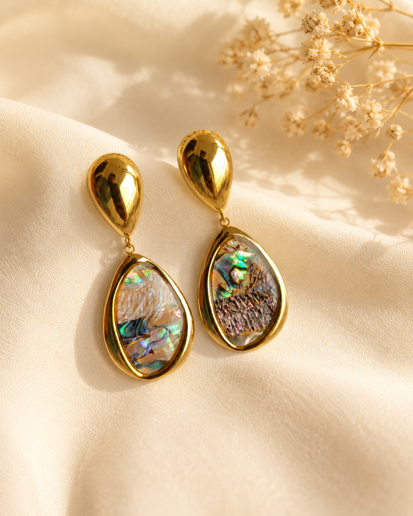 Anvi Teardrop Shell Drops