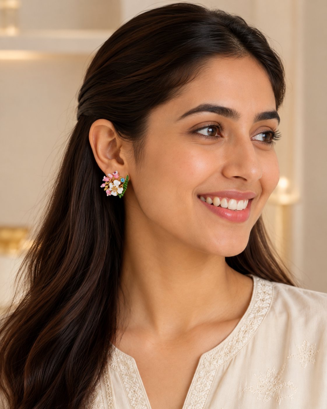 Zahira Garden Bloom Studs