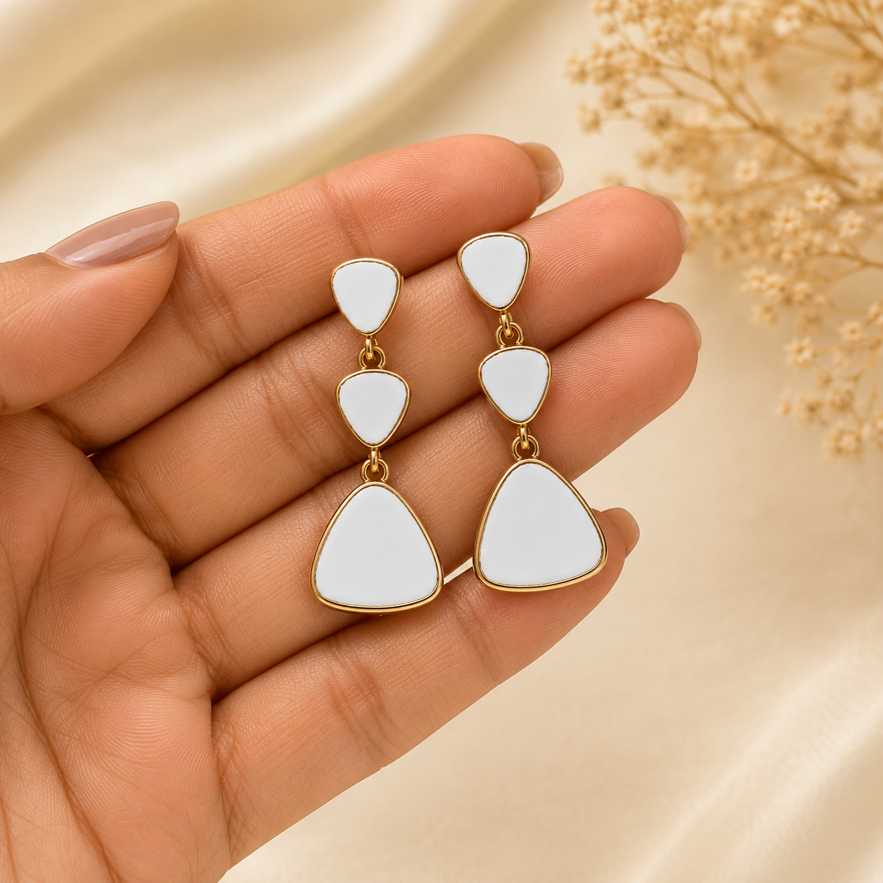 Nyra Triad Stone Drops