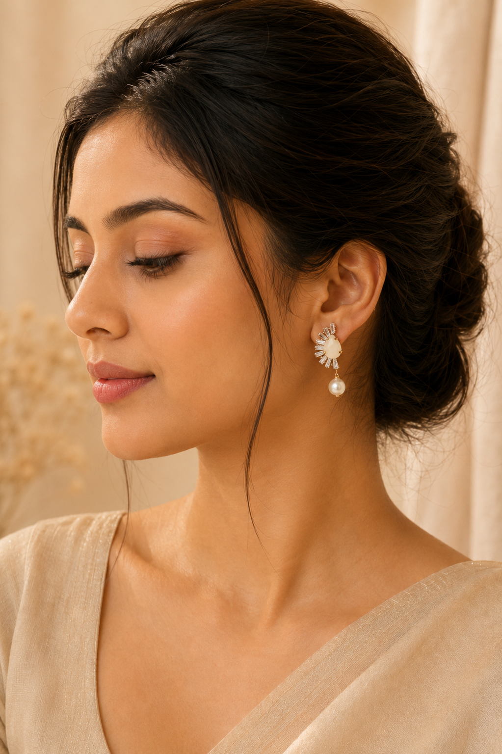 Sabah Crystal Pearl Drops