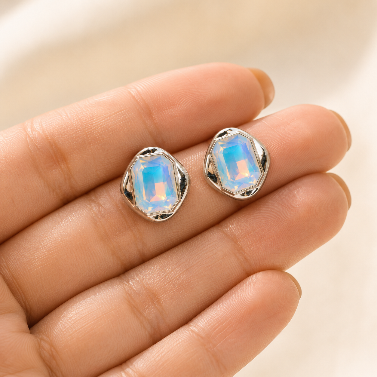 Aurelia Crystal Studs