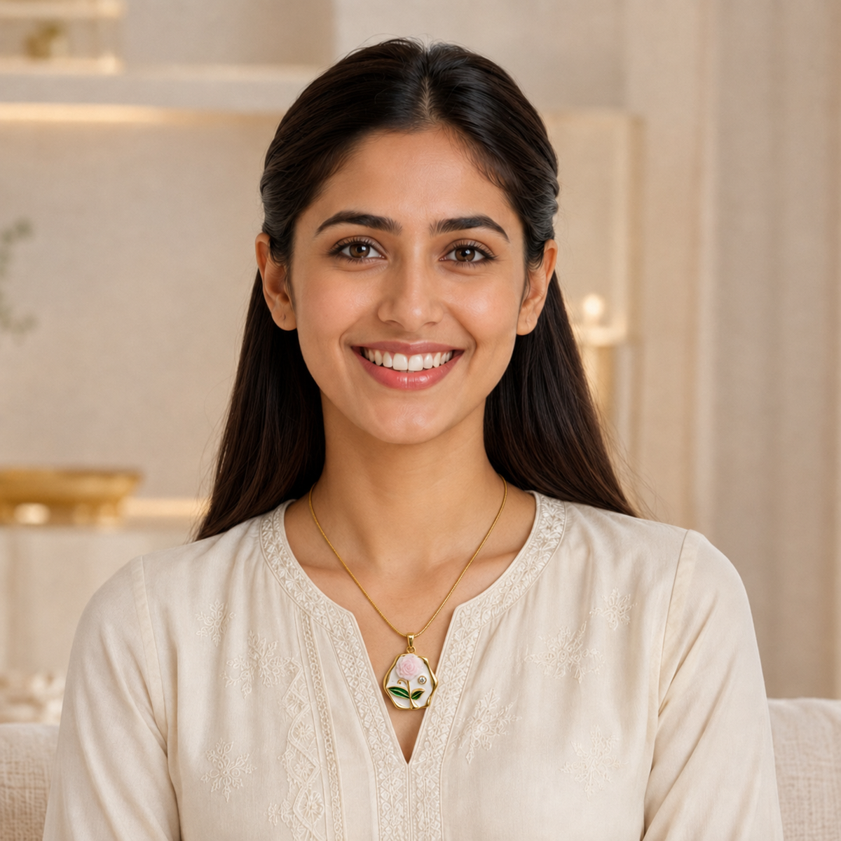 Avni Rosebud Pendant