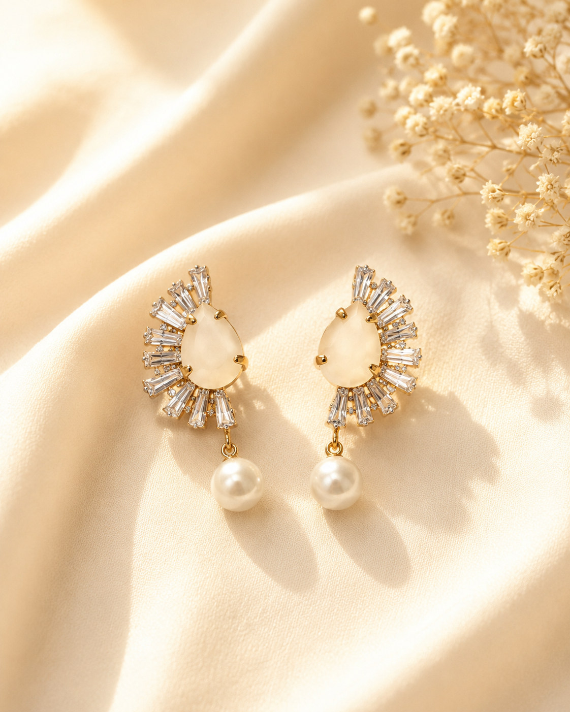 Sabah Crystal Pearl Drops