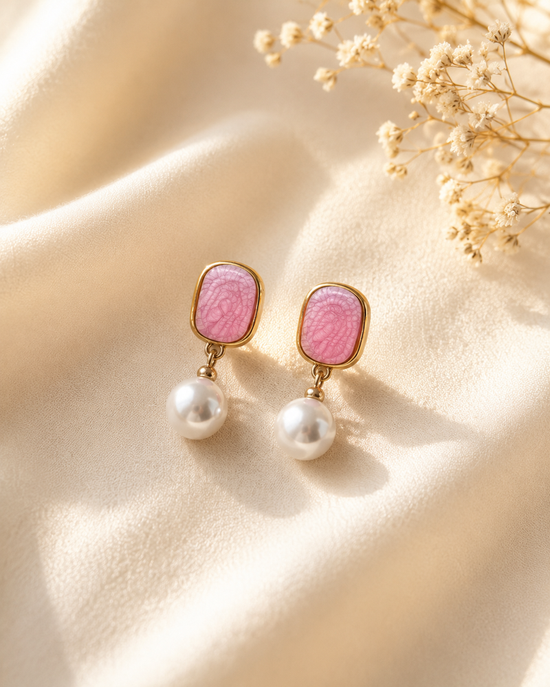 Aria Stone & Pearl Drops