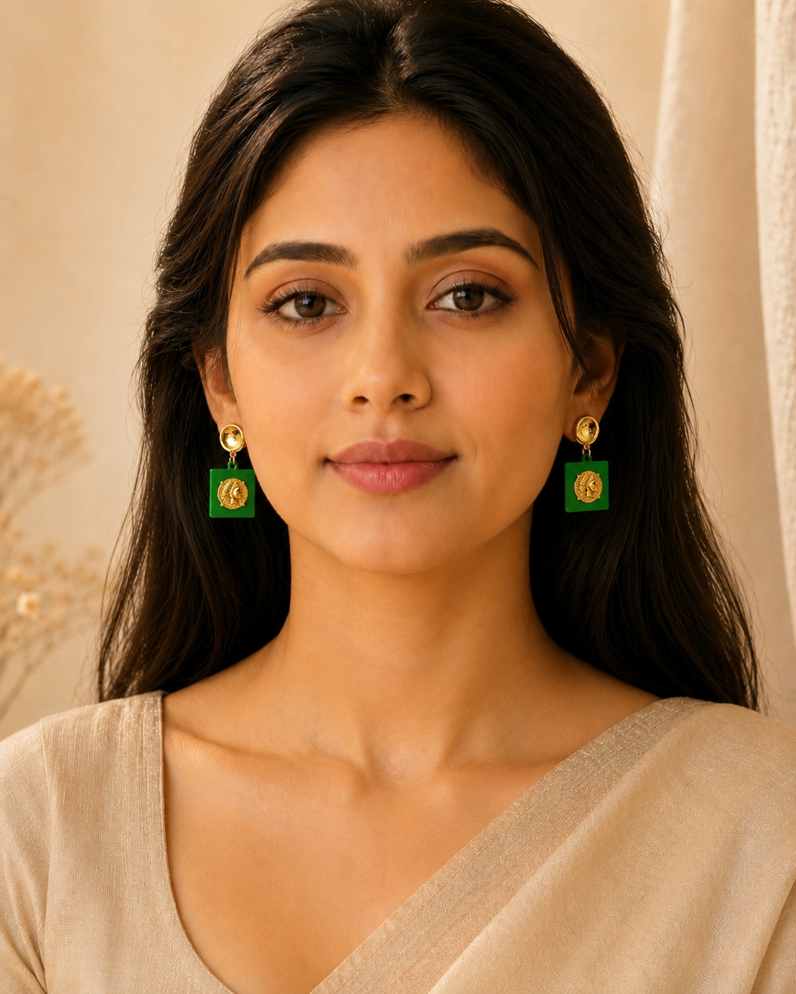 Alia Emerald Coin Drops