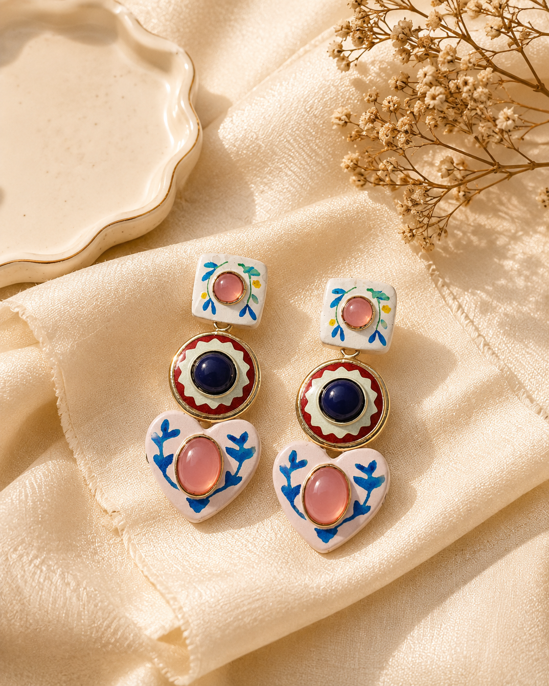 Riya Folk Ceramic Drops