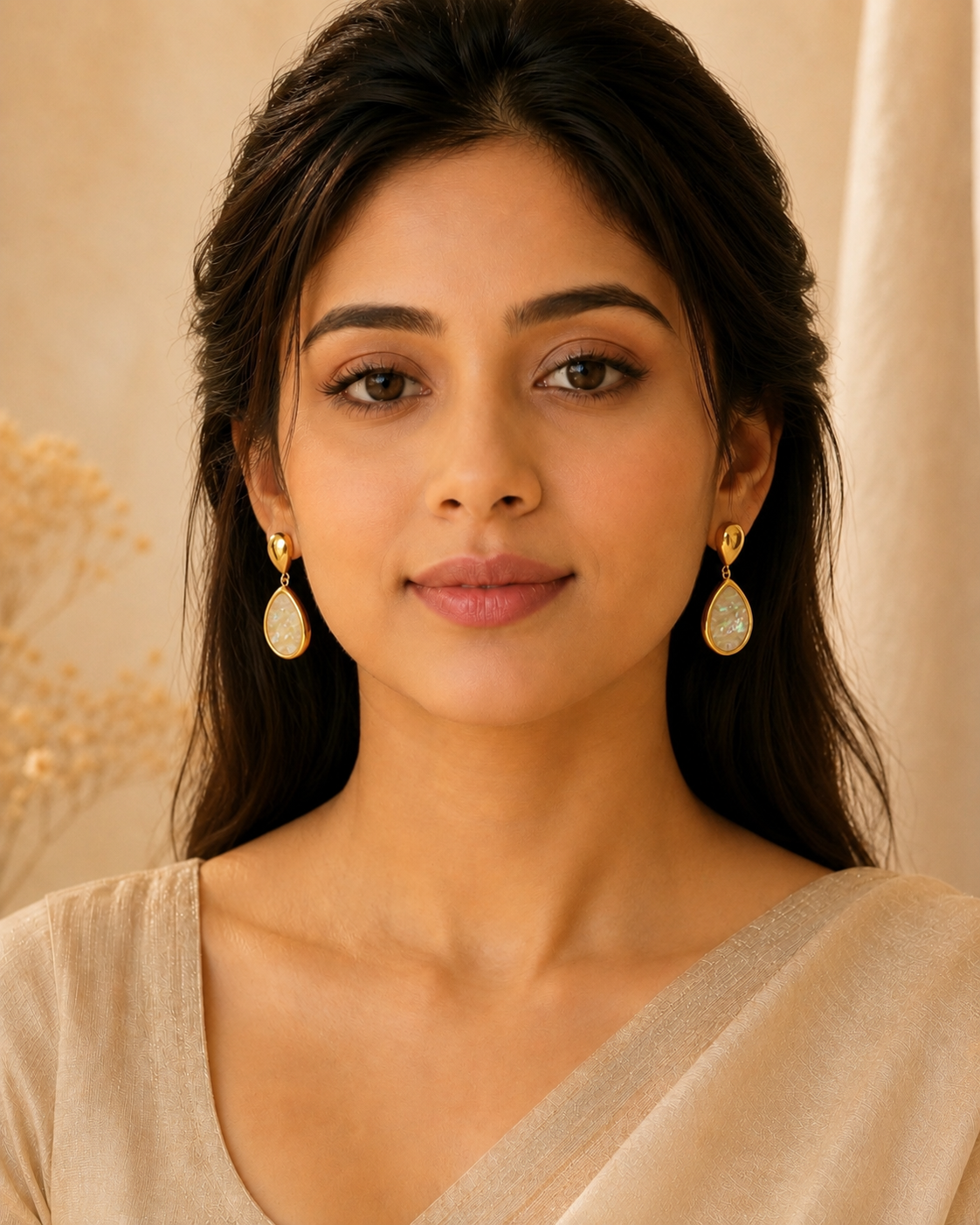 Anvi Teardrop Shell Drops
