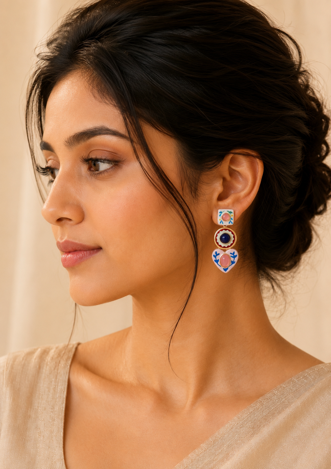 Riya Folk Ceramic Drops