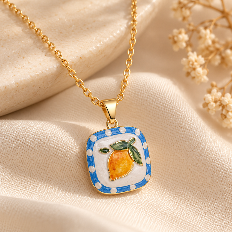 Ziana Citrus Tile Pendant