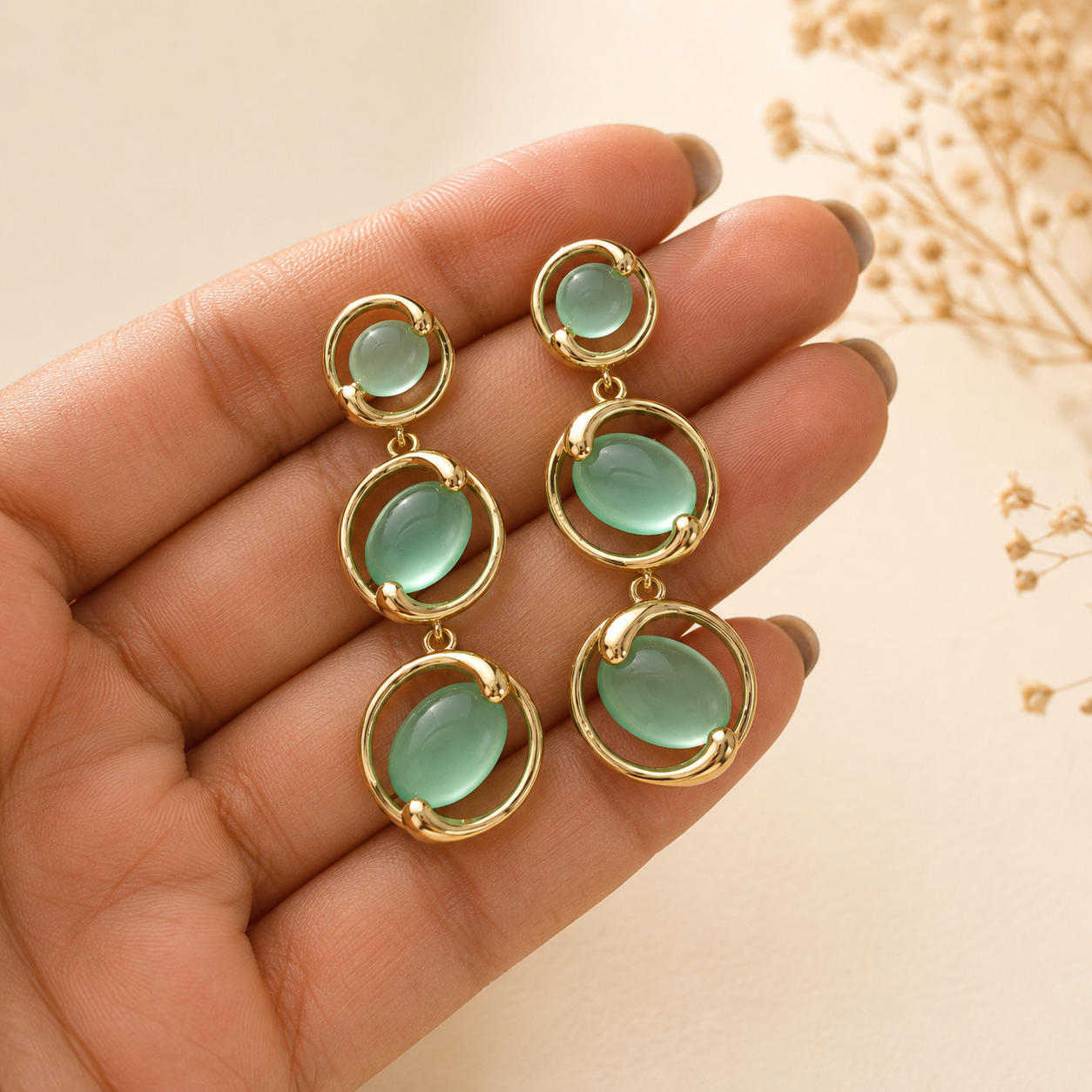 Zaina Triple Orbit Drops