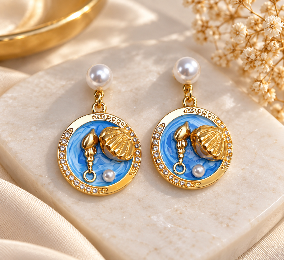 Riva Ocean Shell Drops