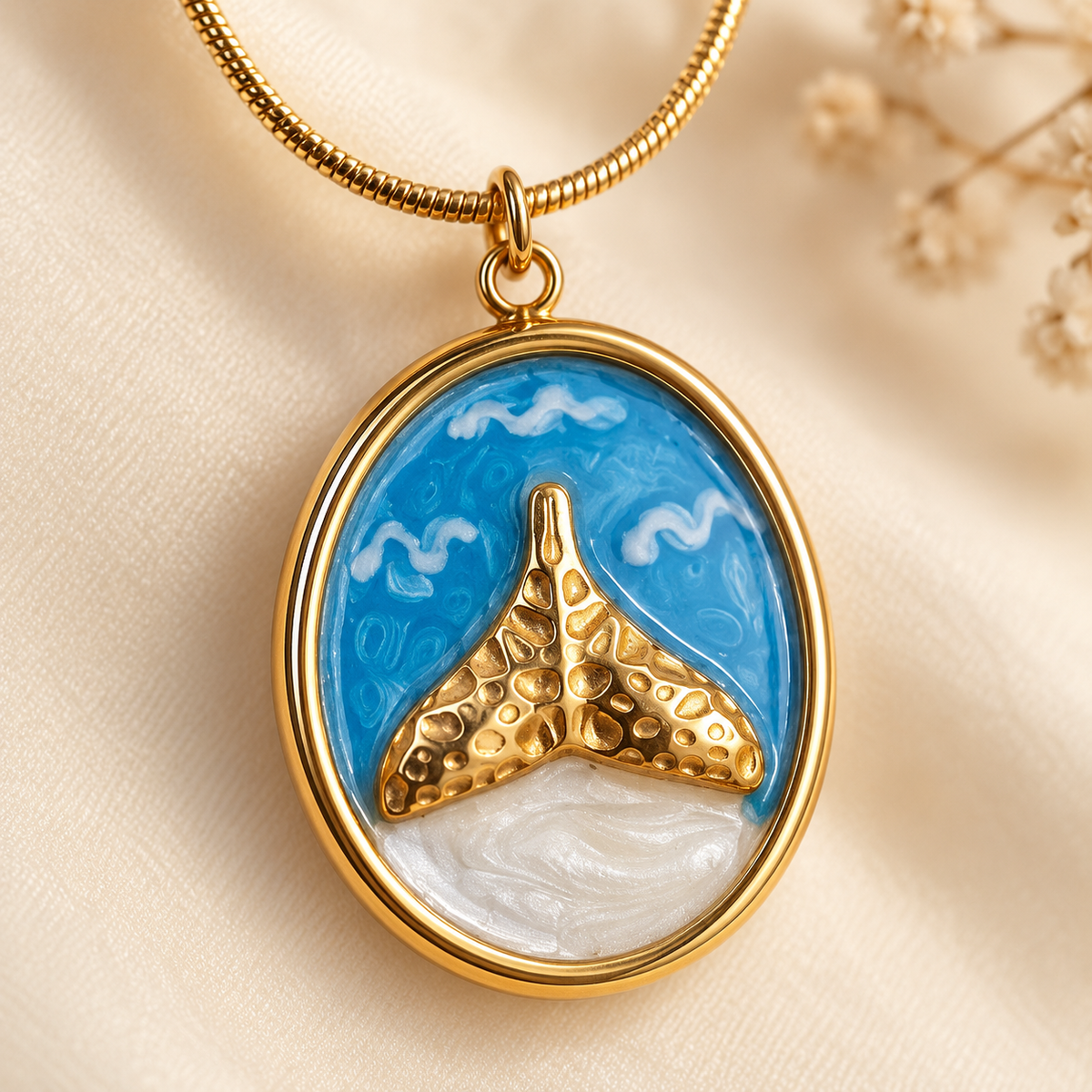 Aarini Ocean Tail Pendant
