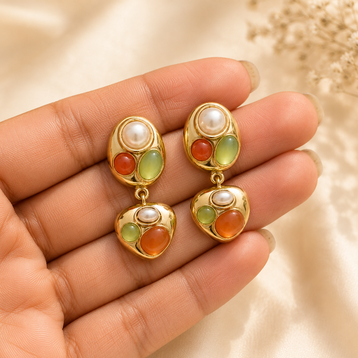 Ira Gemstone Nugget Drops
