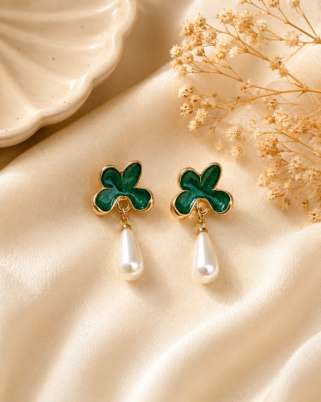 Zara Blossom Pearl Drops