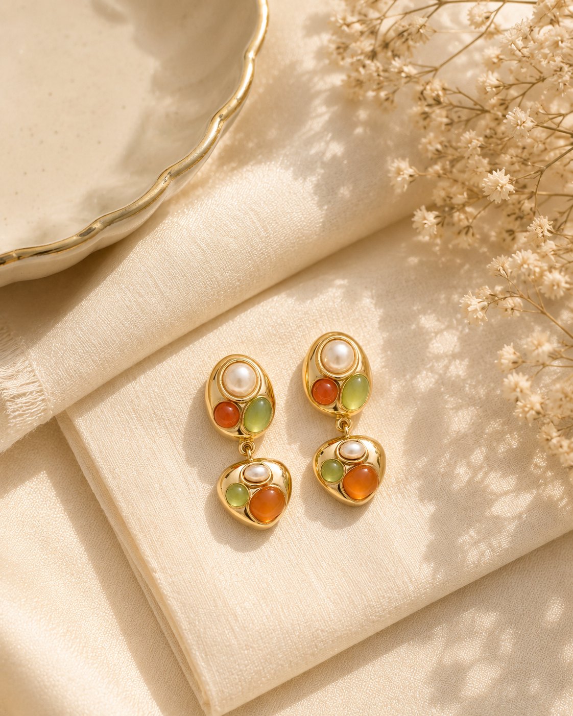 Ira Gemstone Nugget Drops