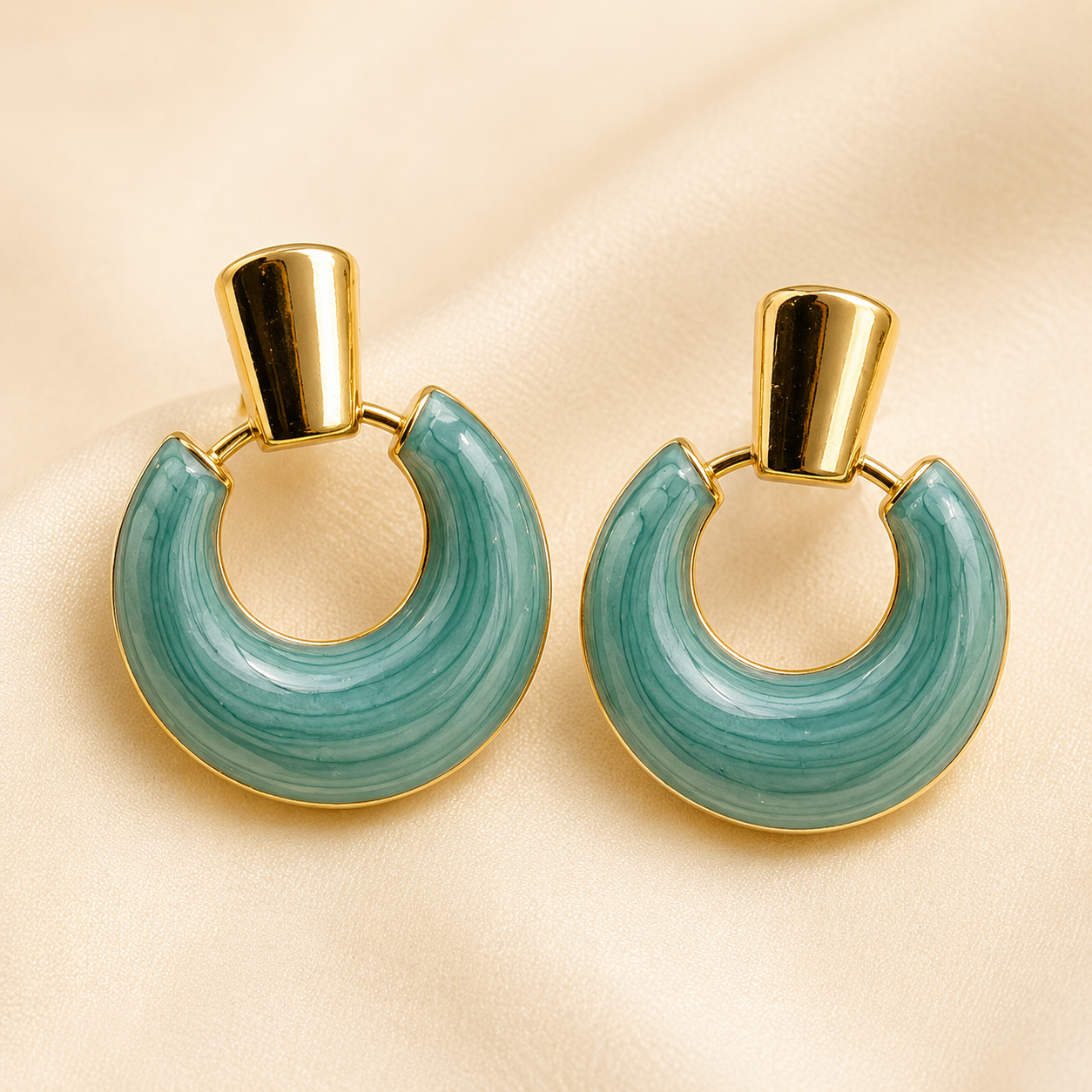 Zoha Enamel Knocker Drops