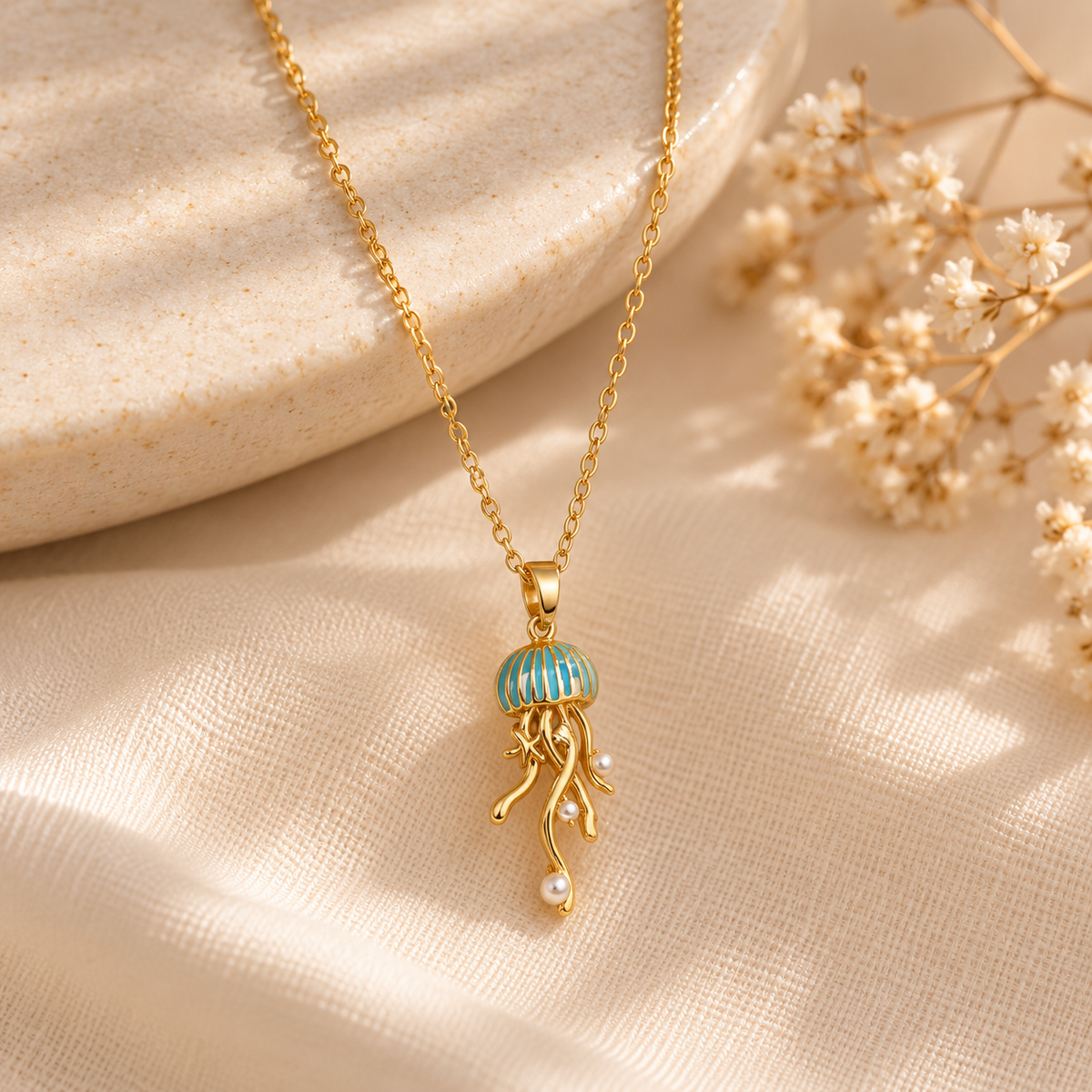 Sereia Jellyfish Charm Pendant