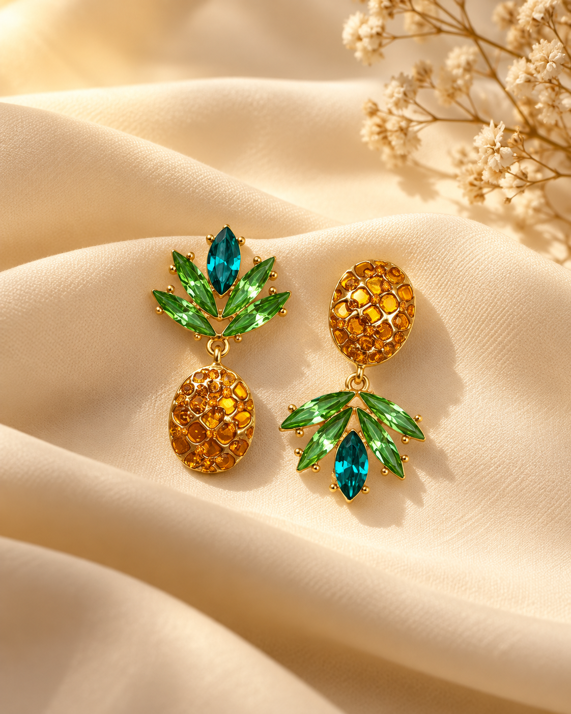 Nayara Pineapple Charm Drops