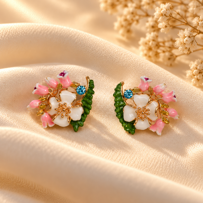 Zahira Garden Bloom Studs