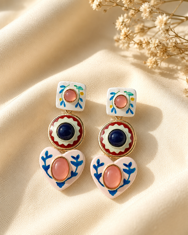 Riya Folk Ceramic Drops