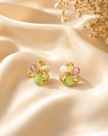 Anika Garden Charm Studs