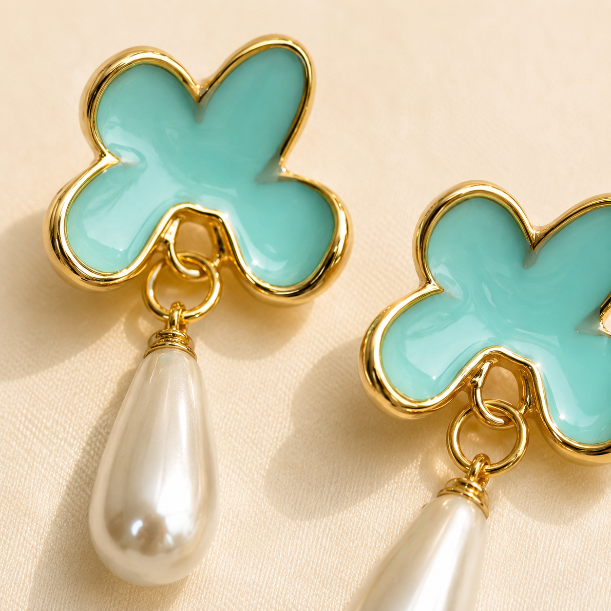 Zara Blossom Pearl Drops