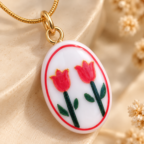 Pihu Twin Tulip Pendant