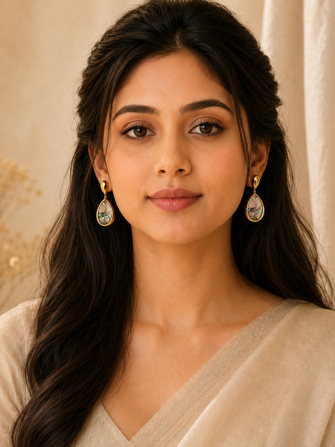 Anvi Teardrop Shell Drops