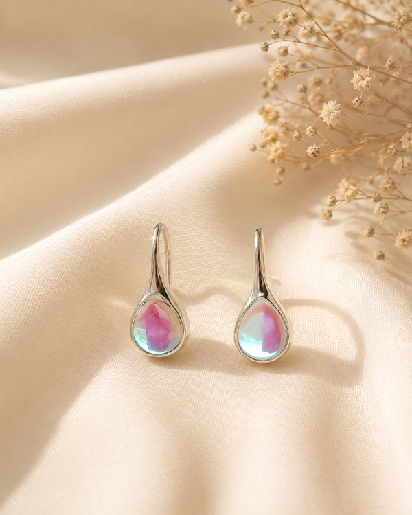 Nima Iridescent Teardrop Drops